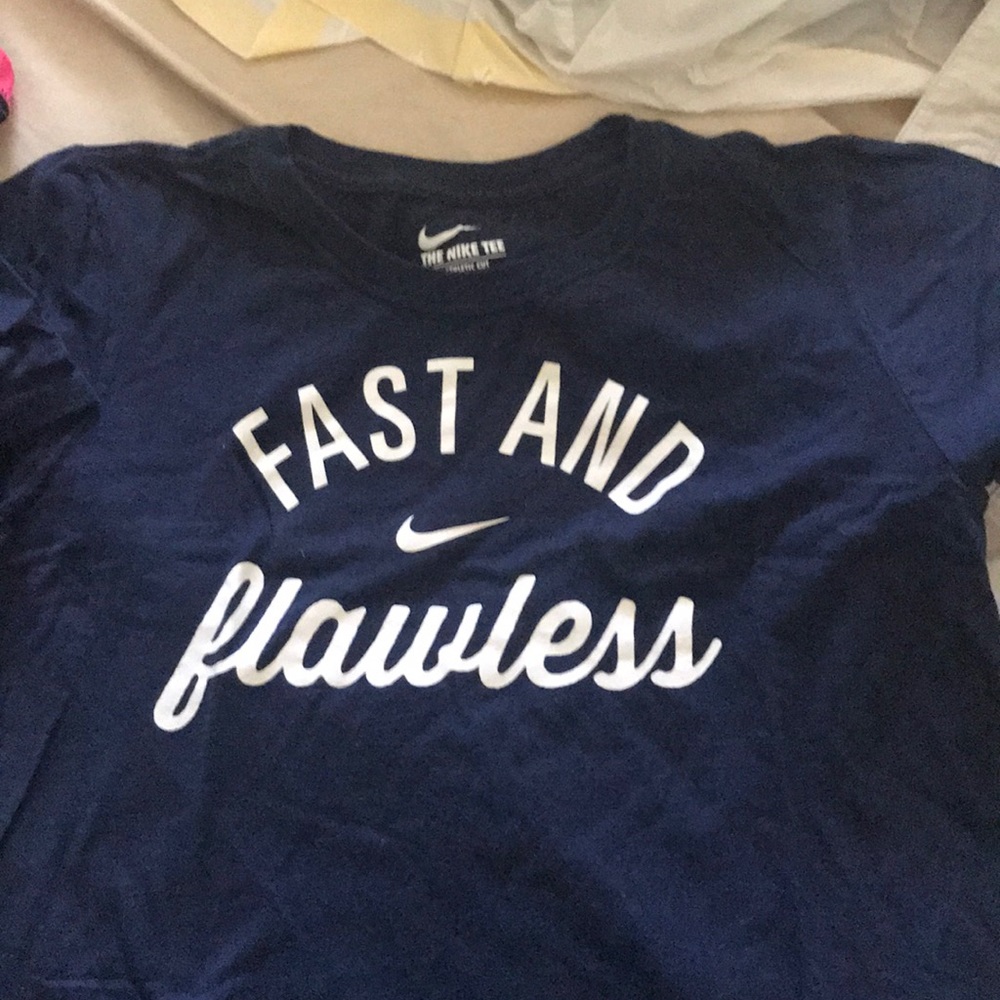 Navy blue Nike tee